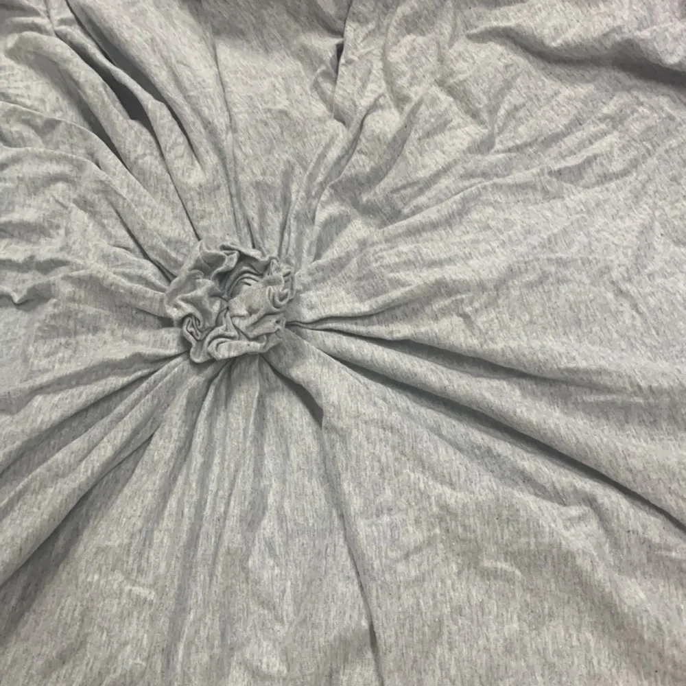 NWOT Anthropologie Lazybones Organic Rosette Euro Sham in Gray market x1 sham